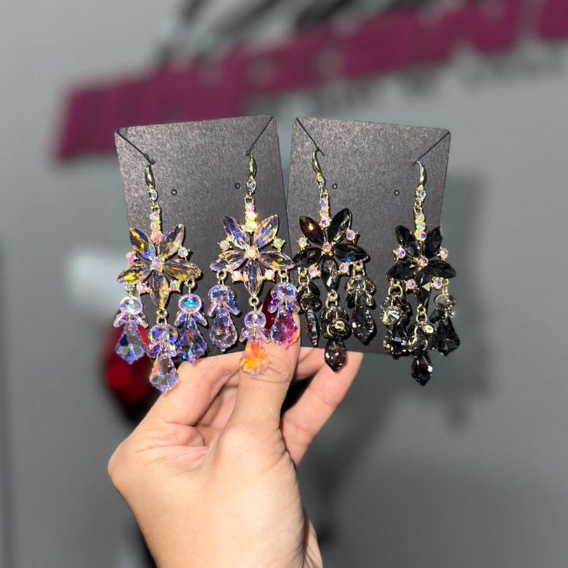 Flower earrings