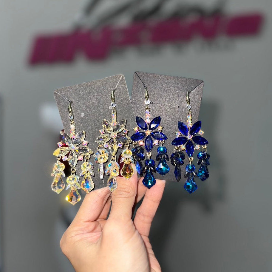 Flower earrings