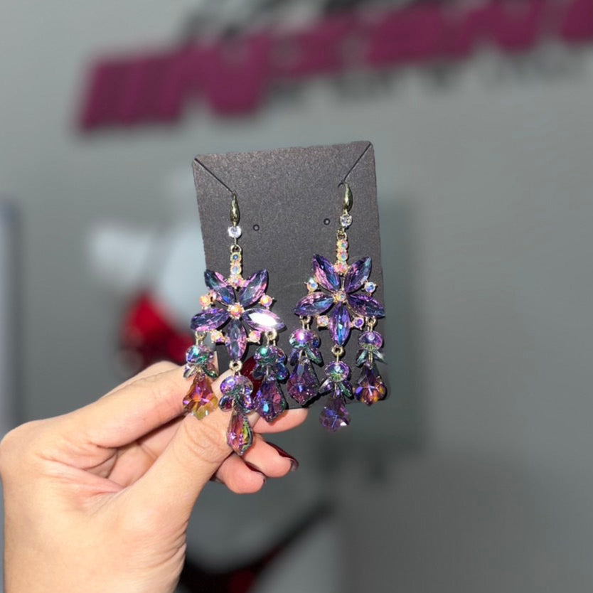 Flower earrings