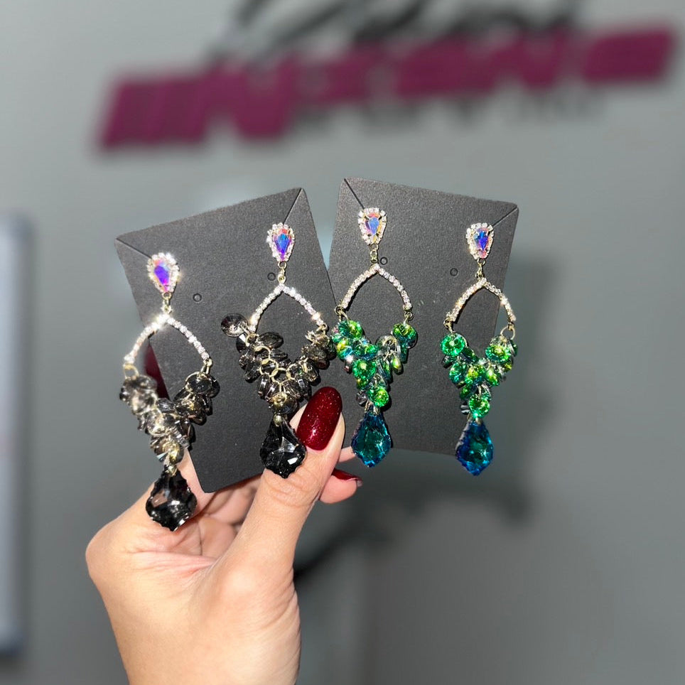 Raindrop earrings