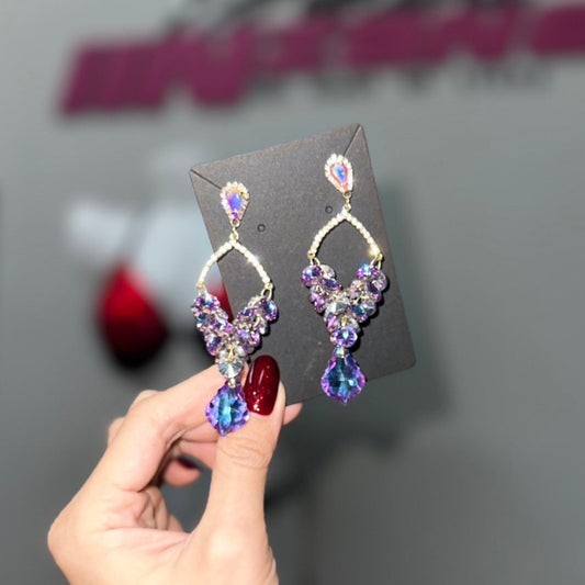 Raindrop earrings